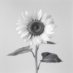 Sunflower Selfie 7 - Sunflower Portrait Art Prints