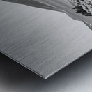 Starting Line - Minimal Landscape Art Prints Metal print