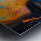 Flor De Miel Y Muerte - Flower Of Honey And Death - Dia de los Muertos Art Prints Metal print