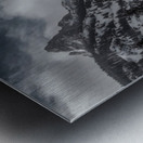 Where Giants Sleep - Mountain Landscape Art Prints Metal print