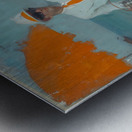 Elegance Under the Sun – Vintage Fashion Poster Art Print Metal print