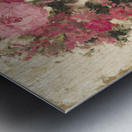 La Dame en Fleurs – The Lady in Bloom Vintage Poster Art Print Metal print