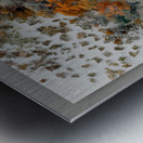 Memory Bloom – Abstract Portrait Art Print Metal print