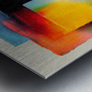 Chromatic Blocks II  – Patchwork Abstract Print Metal print