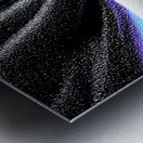 Chromatic Vortex – Swirl Abstract Print Metal print