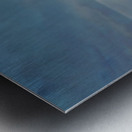 Quiet Cast – Mountain River Fishing Print Metal print