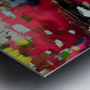 Red Storm – Abstract Expressionist Art Print Metal print