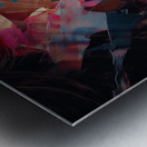 Fractured Grace – Abstract Portrait in Color Print Metal print