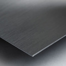 Vortex of Foam – Black & White Wave Print Metal print