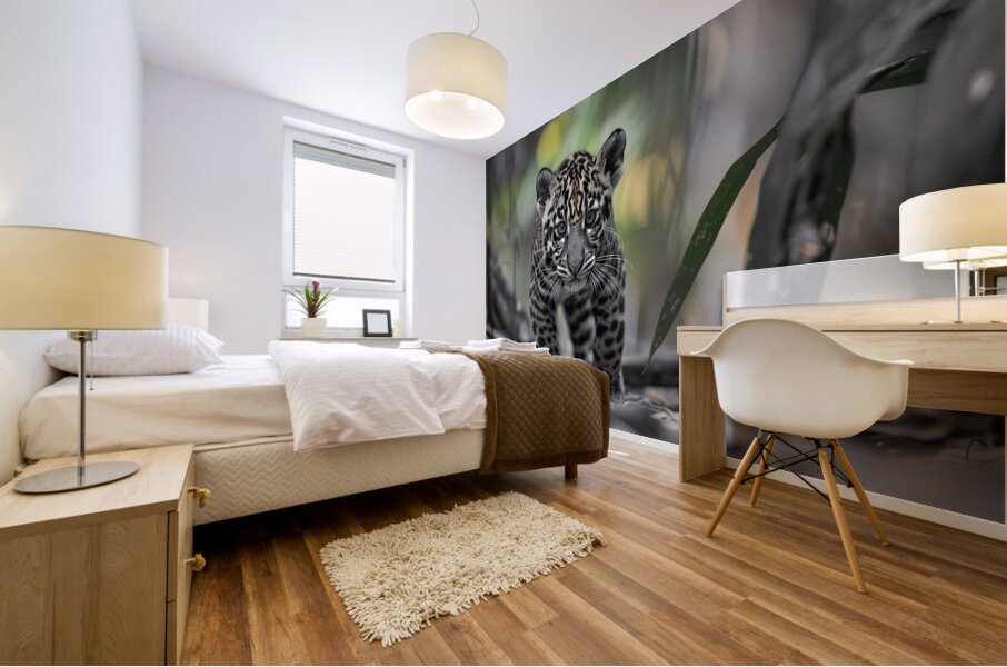 Innocent Innocent Prowler - Wild Feline Portrait Art Prints Mural print