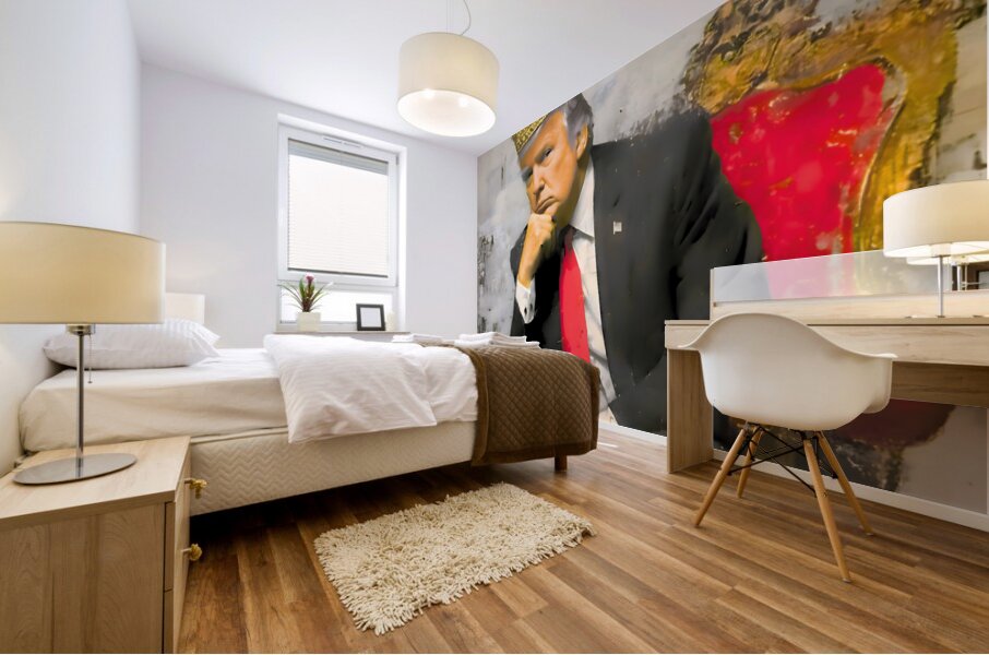 El  Rey – Limited Edition Satirical Portrait Print Mural print