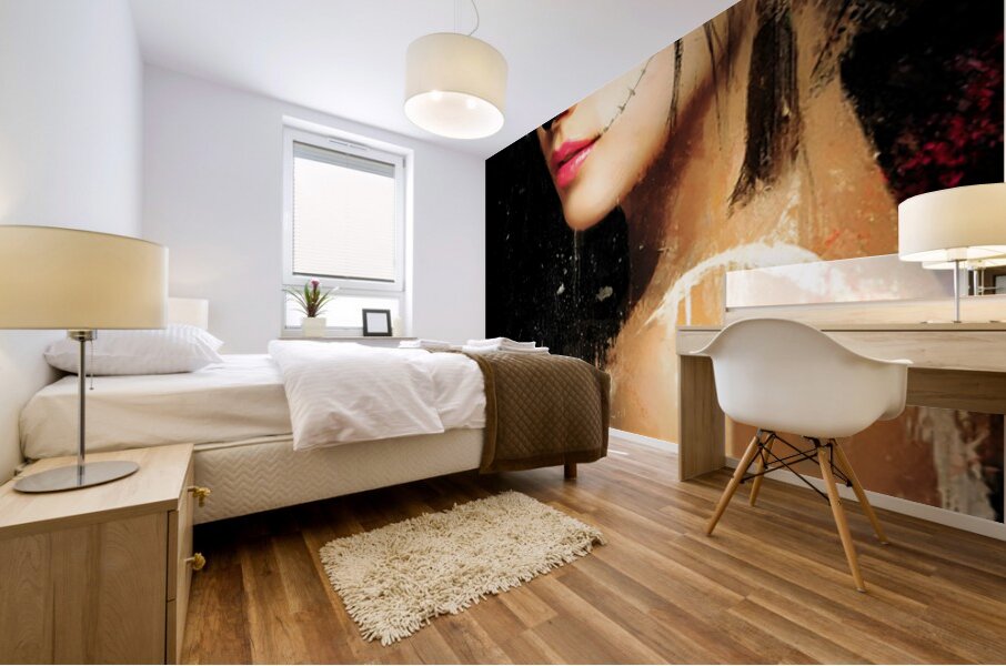 La Mirada Del Fuego – The Gaze of Fire print Mural print