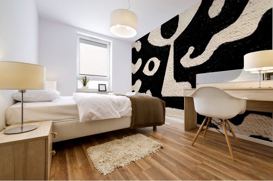 Third Eye Aura – Surreal Face Print Mural print