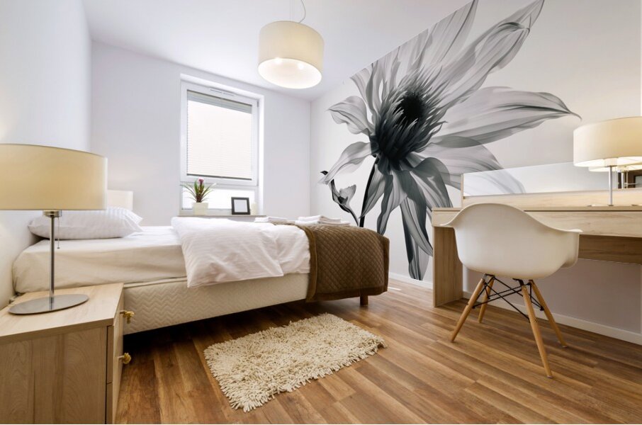 SFWarp – Abstract Floral Art Print Mural print