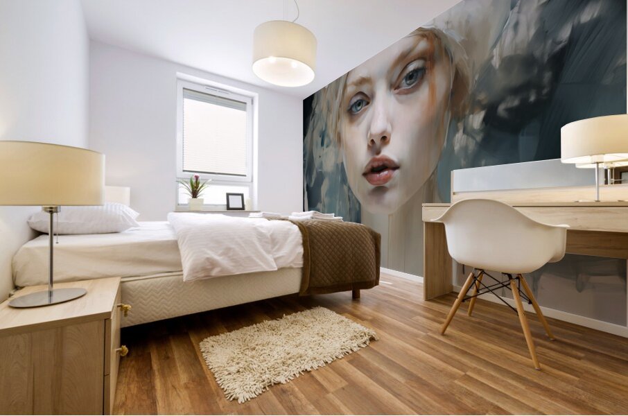 Un-Broken - Contemporary Figurative Portrait Art Prints Mural print