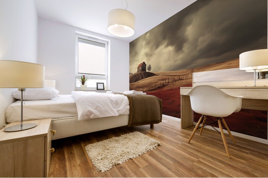 Rustic Barn – Country Heritage Art Print Mural print