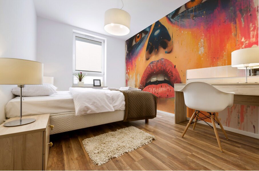 Catrina Del Alba - Catrina Of The Dawn - Dia de los Muertos Art Prints Mural print