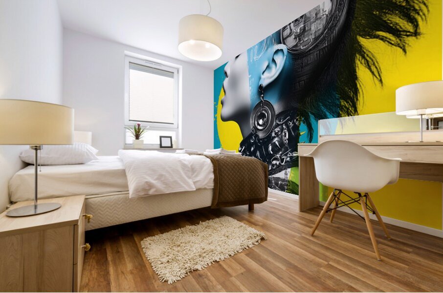 Punk Rock Originale - Punk Portrait Art Prints Mural print