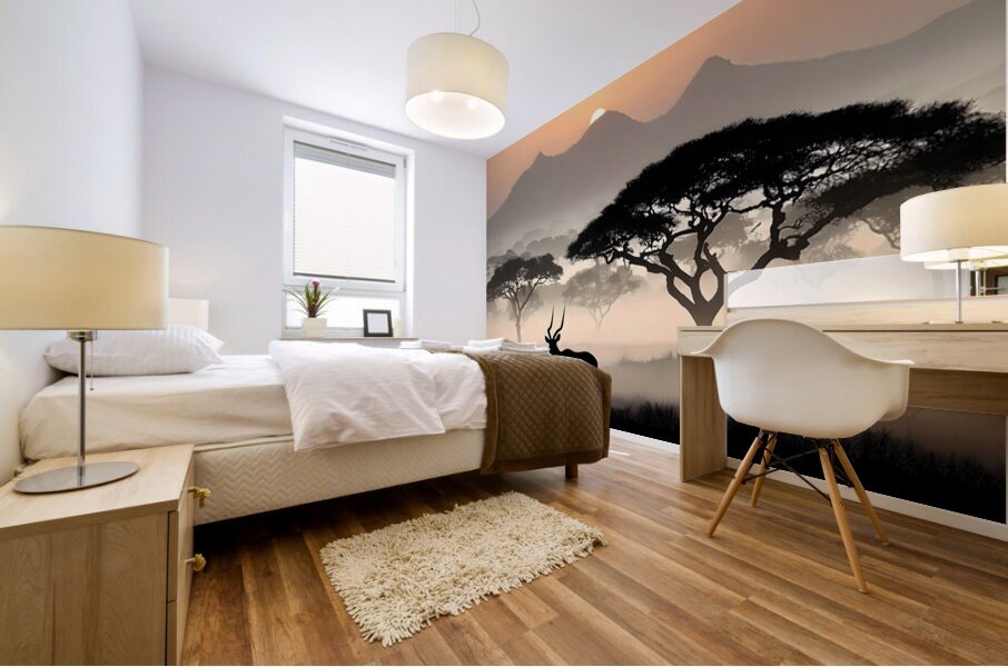 Whispering Plains – Saola Print Mural print