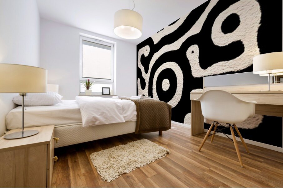 Eye of the Ancients – Tribal Abstract Totem Print Mural print