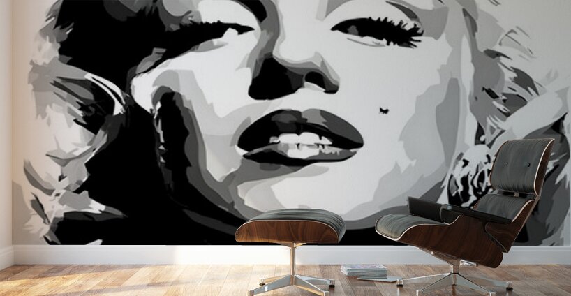 Superstar – Classic Hollywood Pop Art Print Wall Murals