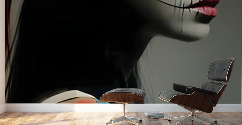 Lagrimas Azules – Blue Tears print Wall Murals