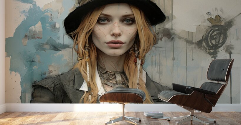 OCD - Conceptual Portrait Art Prints Wall Murals