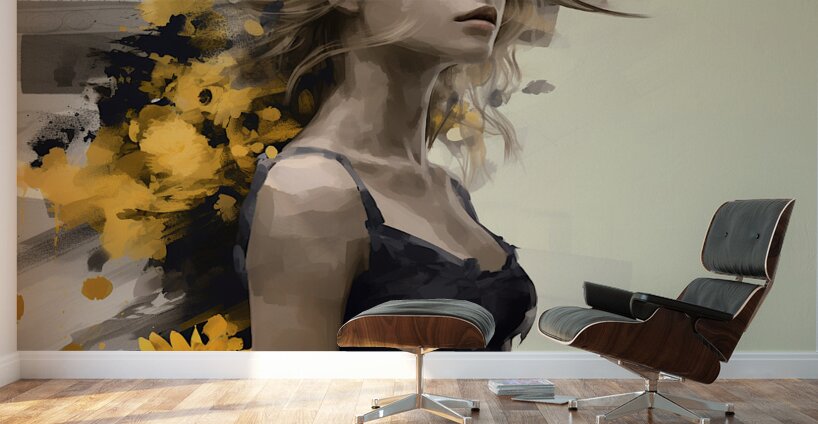 Mania – Pop Surreal Portrait Art Print Wall Murals