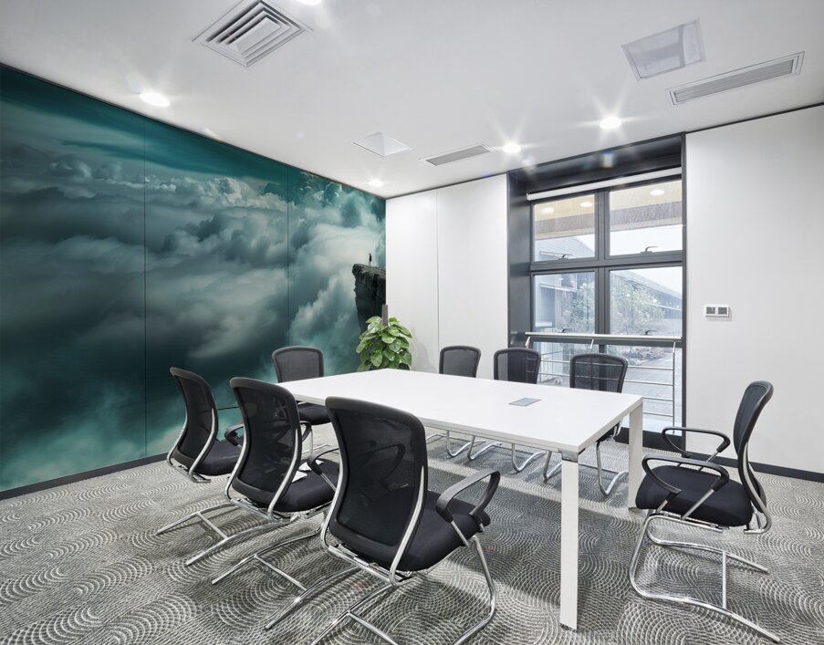 At the Edge of Heaven - Cliff Above the Clouds Art Prints Wall Printing