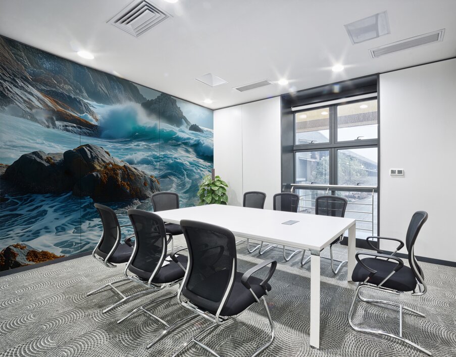 And the Sea Roared - Dramatic Ocean Wave Art Prints Wall Printing