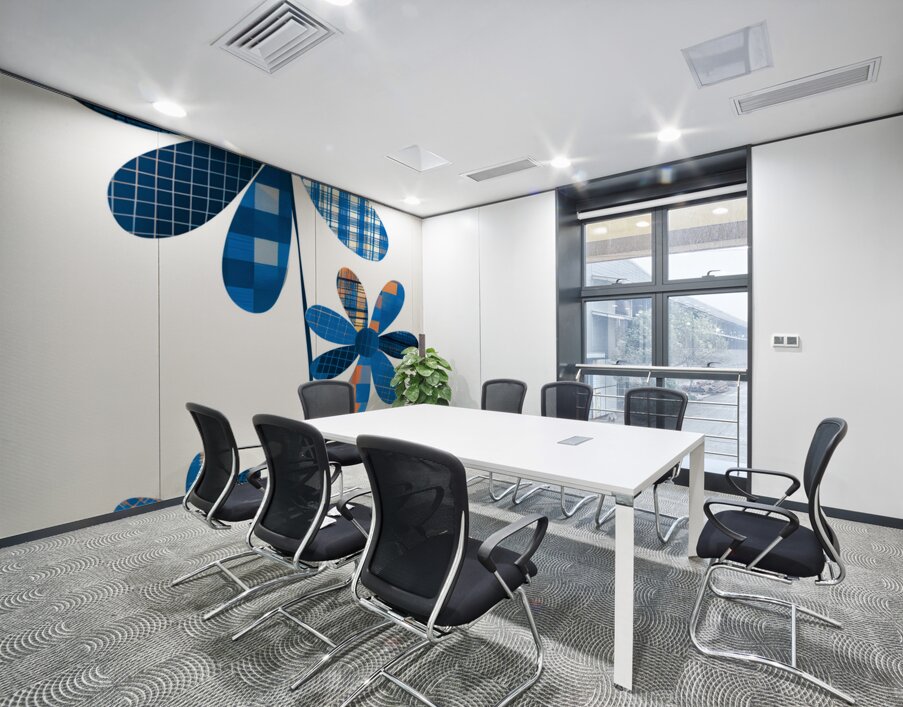 Plaid Botanica 16 - Graphic Floral Art Prints Wall Printing