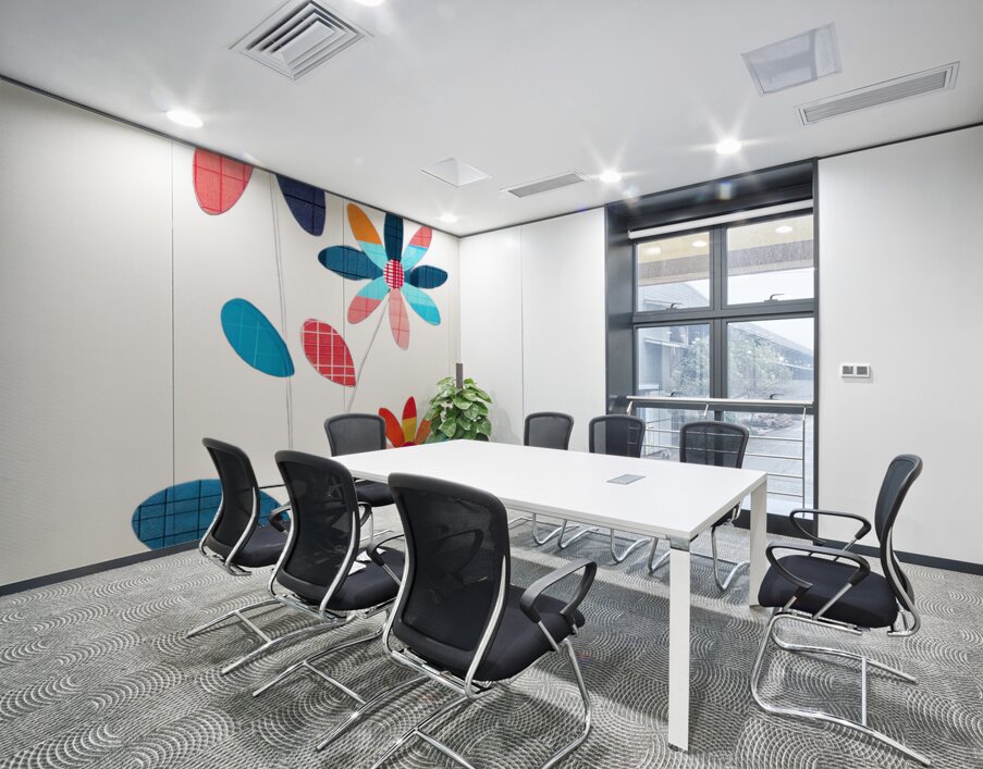 Plaid Botanica 25 - Modern Floral Art Prints Wall Printing