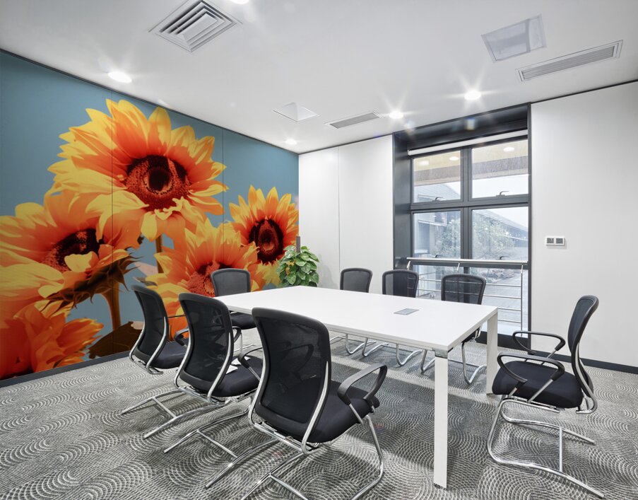 Golden Giants - Sunflower Portrait Art Prints Wall Printing