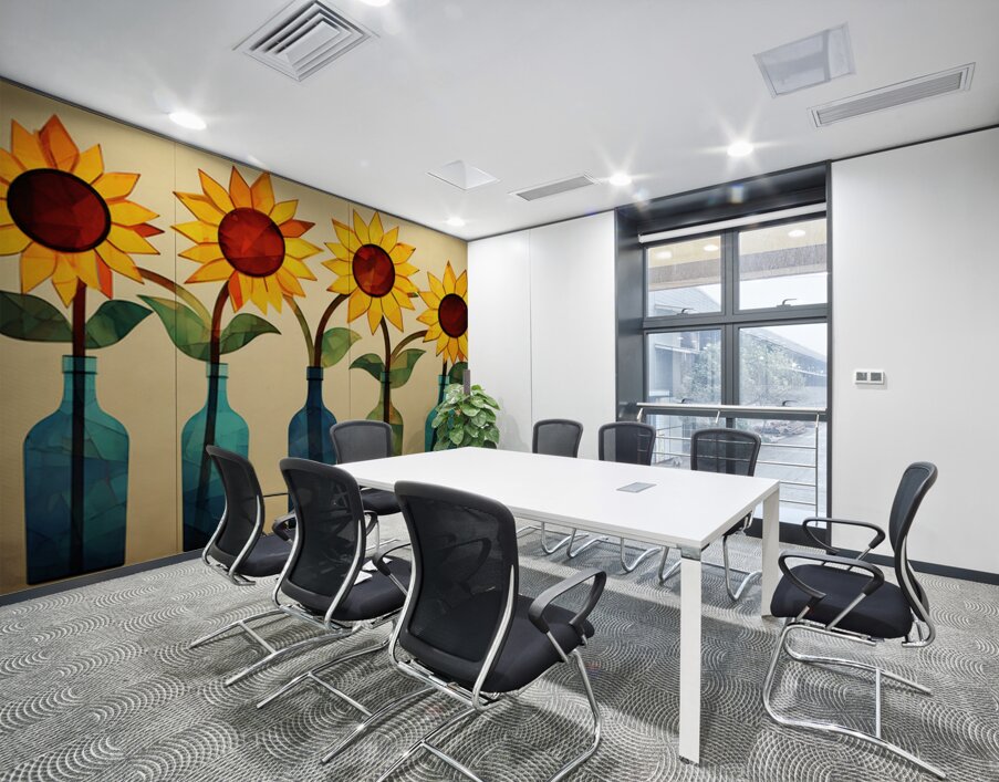 Hold The Line - Sunflower Row Art Prints Wall Printing