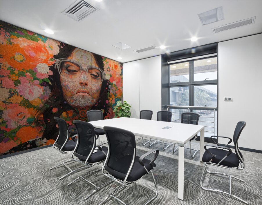 Pensamientos Florales - Floral Thoughts - Pop Surreal Floral Art Prints Wall Printing