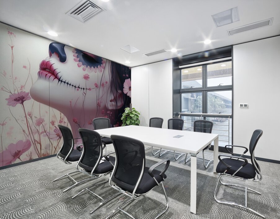 El Silencio De Los Muertos Bellos - The Silence Of The Beautiful Dead - Dia De Los Muertos Art Prints Wall Printing