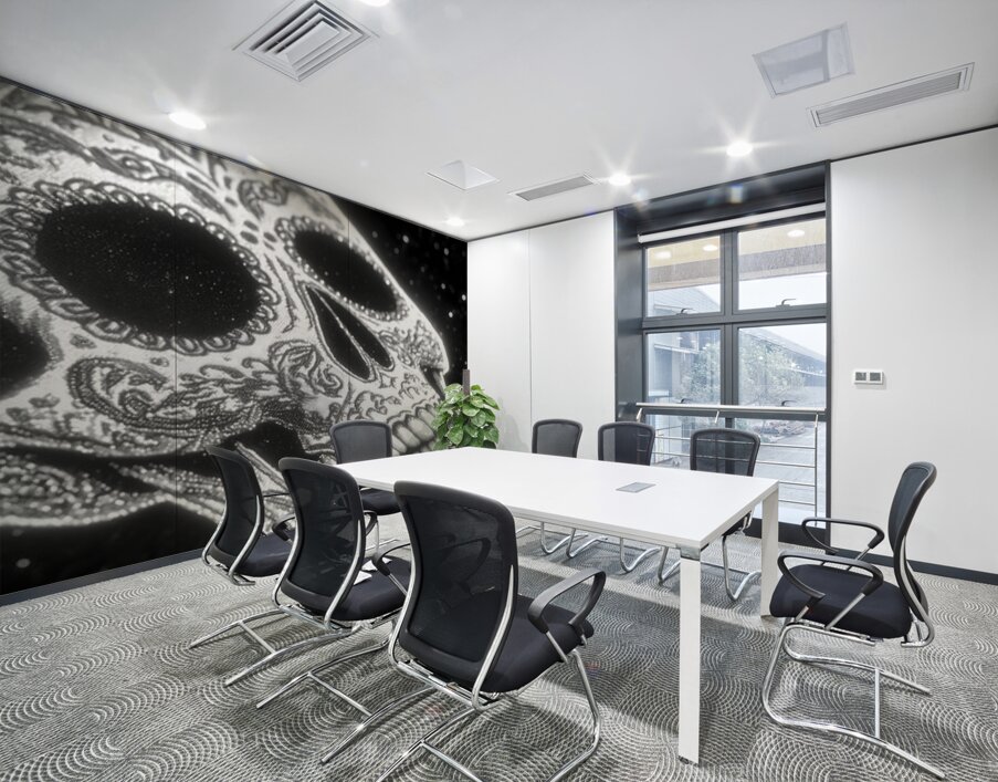 El Eco De La Calavera - The Echo Of The Skull - Pop Skull Art Prints Wall Printing