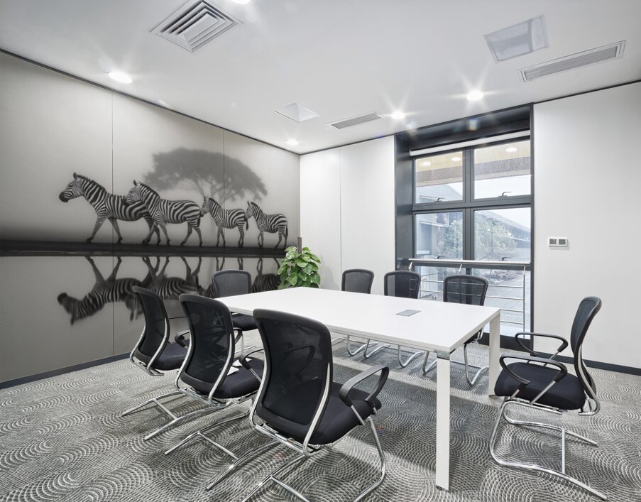 Led Beside Still Waters - Monochrome Landscape Art Prints Wall Printing