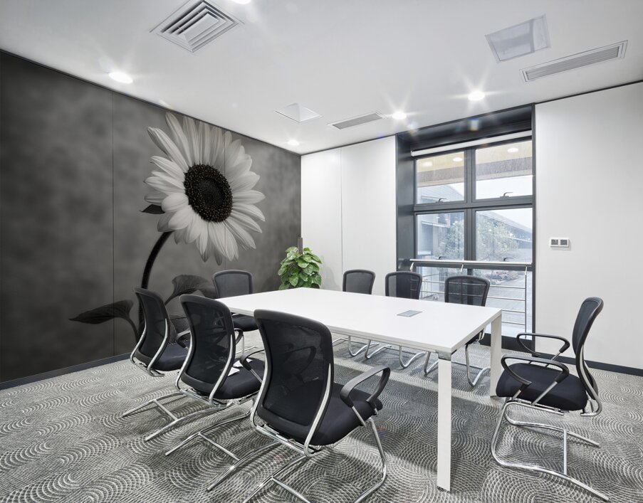 Sunflower Selfie 18 - Sunflower Portrait Art Prints Wall Printing