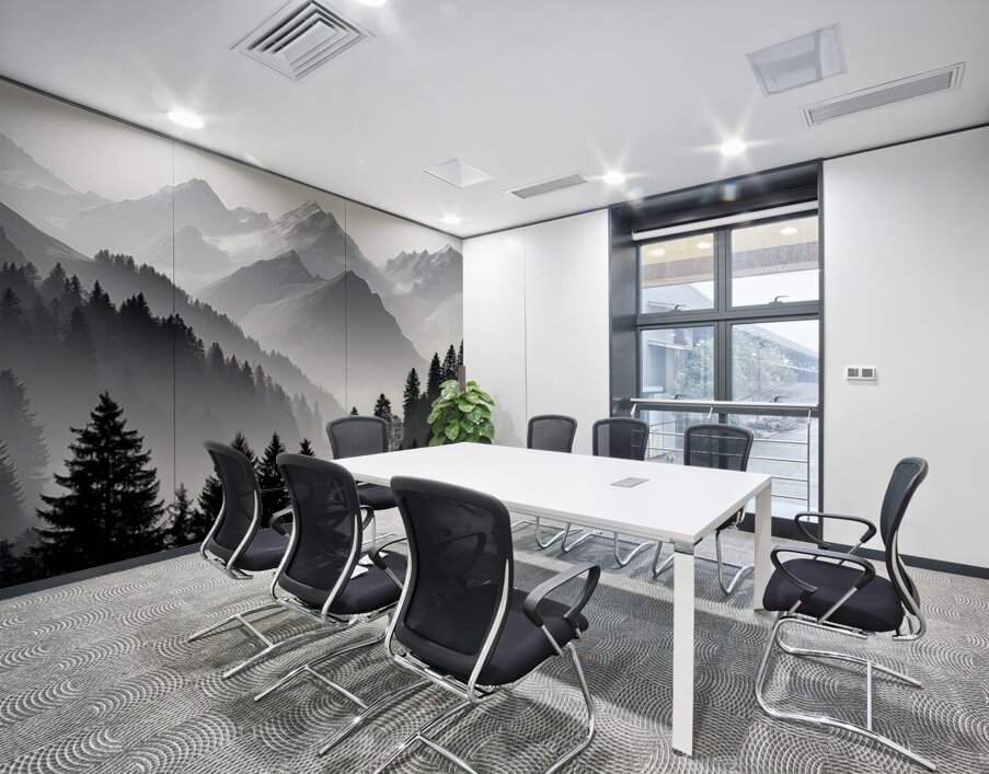 Timber And Time - Monochrome Landscape Art Prints Wall Printing