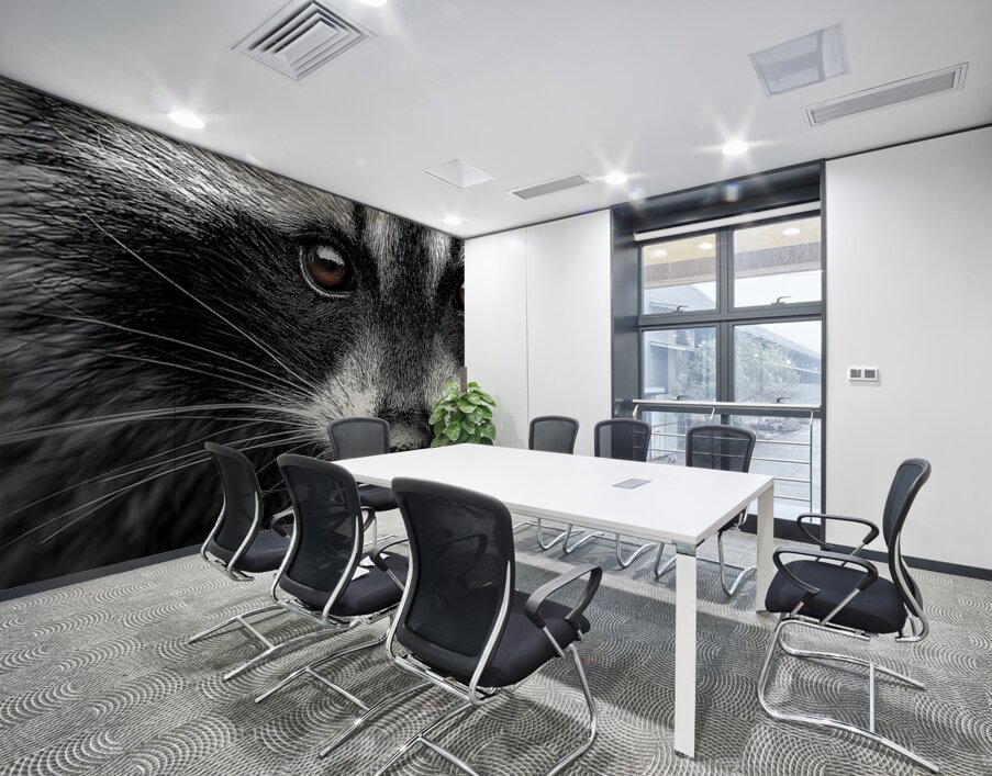 Bandit – Raccoon Portrait Art Print Wall Printing