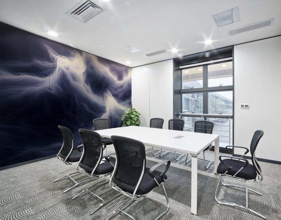 Phantom Tides – Abstract Seascape Art Print Wall Printing