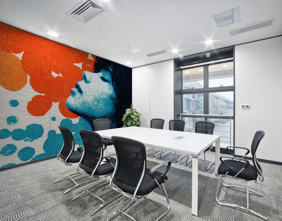 The Breath of Dreams – Vintage Abstract Portrait Art Print Wall Printing