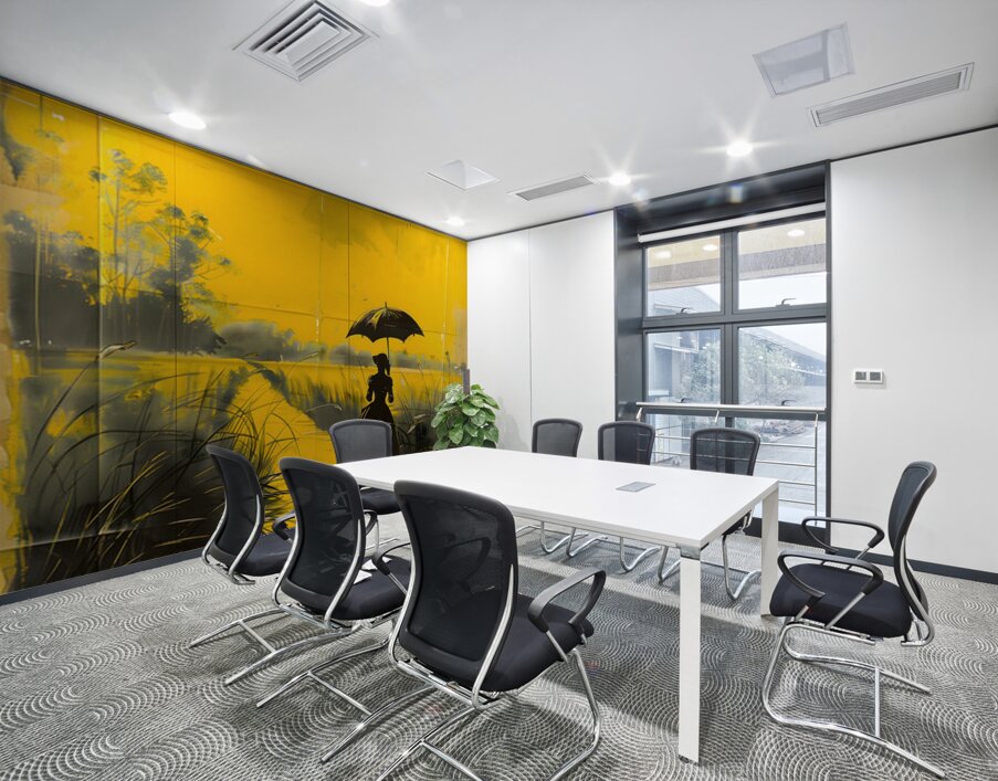 Silence at Sunset – Vintage Romantic Art Print Wall Printing