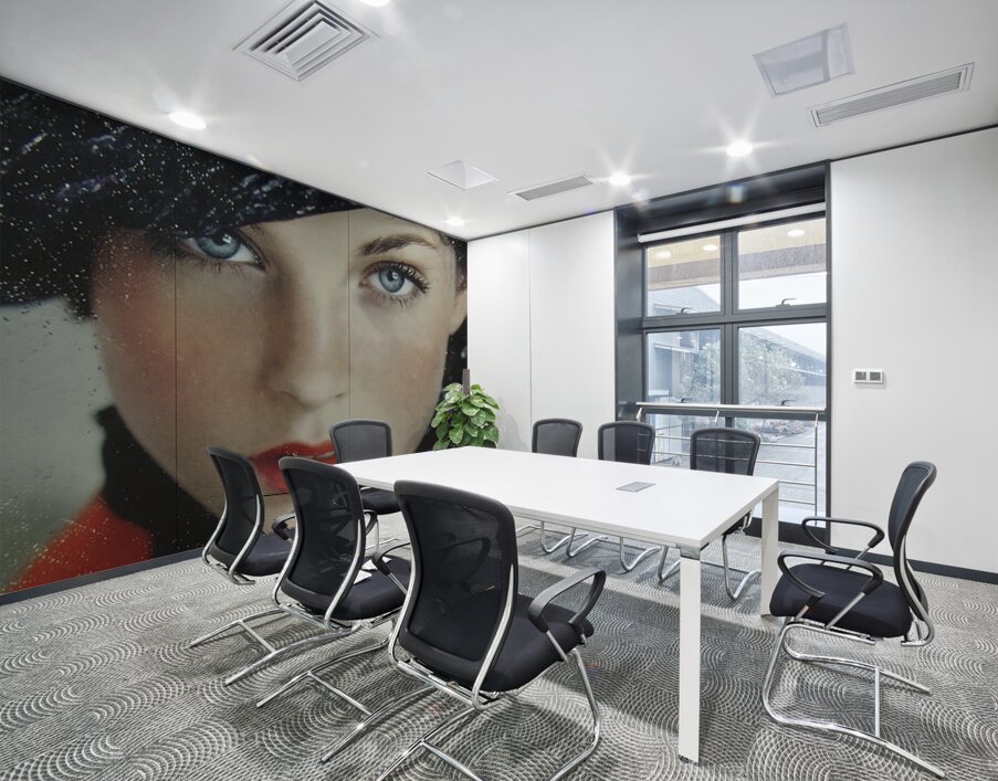 The Stare – Vintage Fashion Portrait Art Print Wall Printing