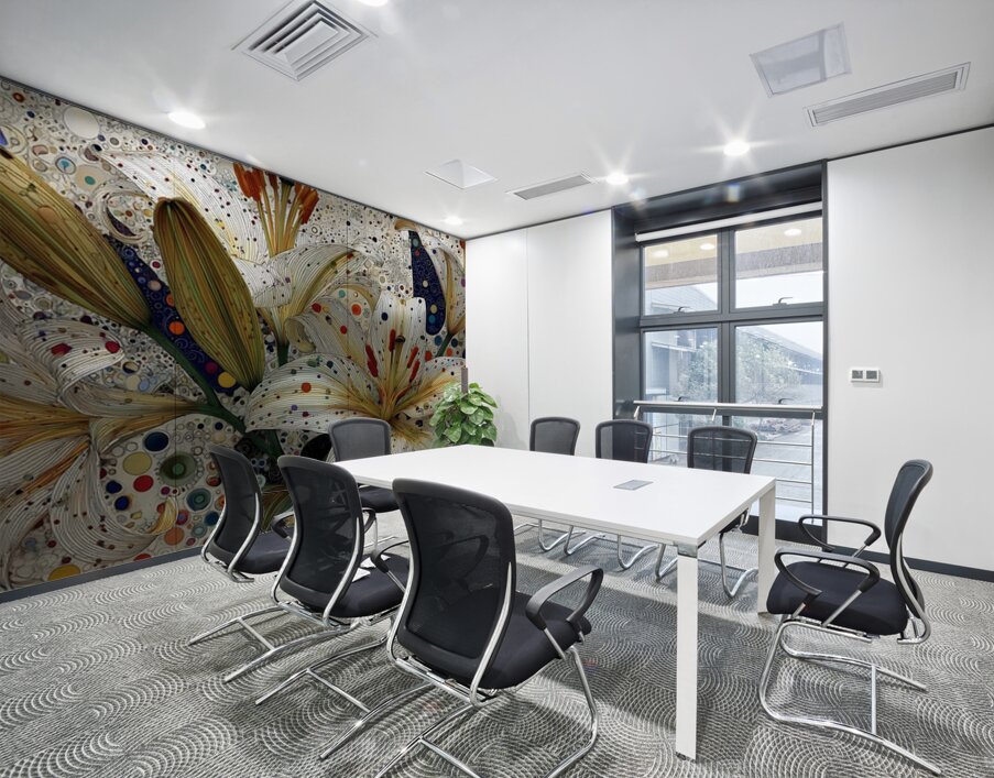 Stargazer Constellation – Lily Pattern Abstract Print Wall Printing