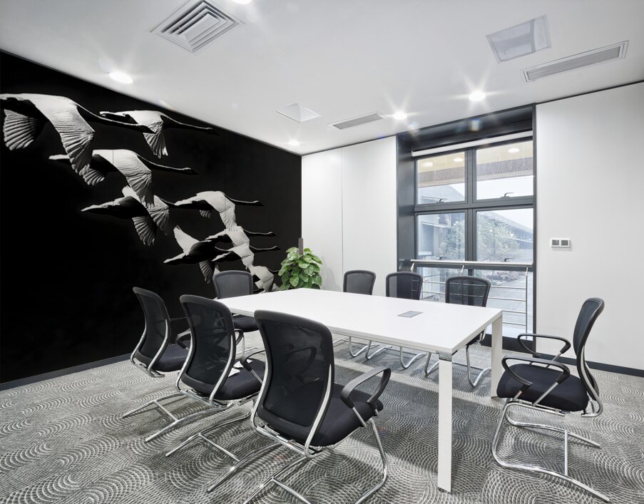 Flight Code – Geese Formation Print Wall Printing