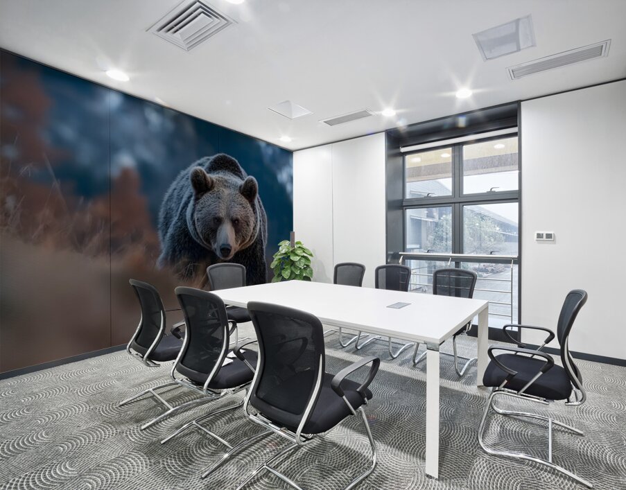 Alpine Titan – Grizzly Bear Print Wall Printing