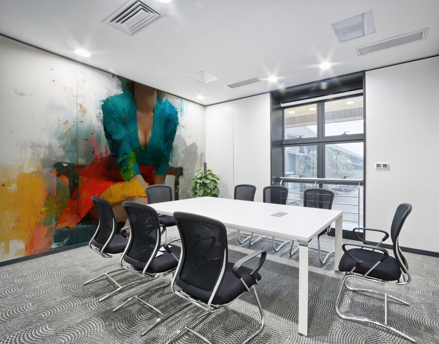 Icon in Color – Modern Muse Print Wall Printing