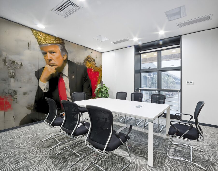 El  Rey – Limited Edition Satirical Portrait Print Wall Printing